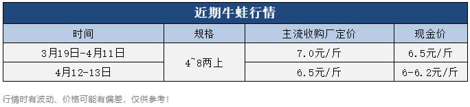 牛蛙價格現在多少錢一公斤，鮮活牛蛙批發(fā)價多少錢一斤？